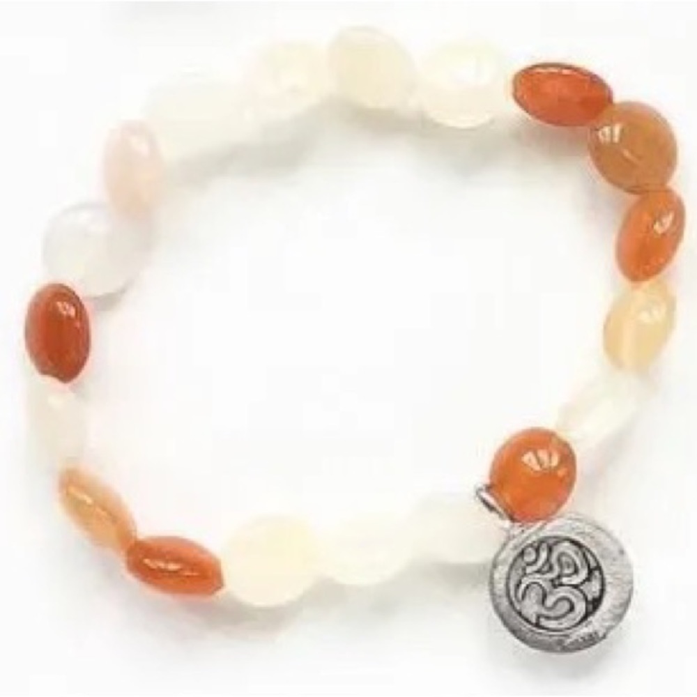 Jade ‘Om’ Bracelet